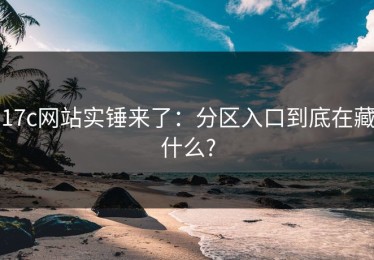 17c网站实锤来了：分区入口到底在藏什么?