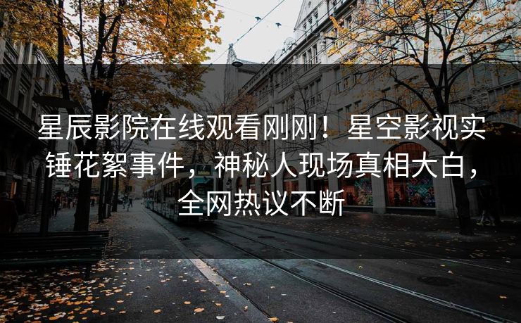 星辰影院在线观看刚刚！星空影视实锤花絮事件，神秘人现场真相大白，全网热议不断
